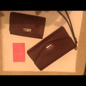Kate Spade fell phone wallet and. Card carrier